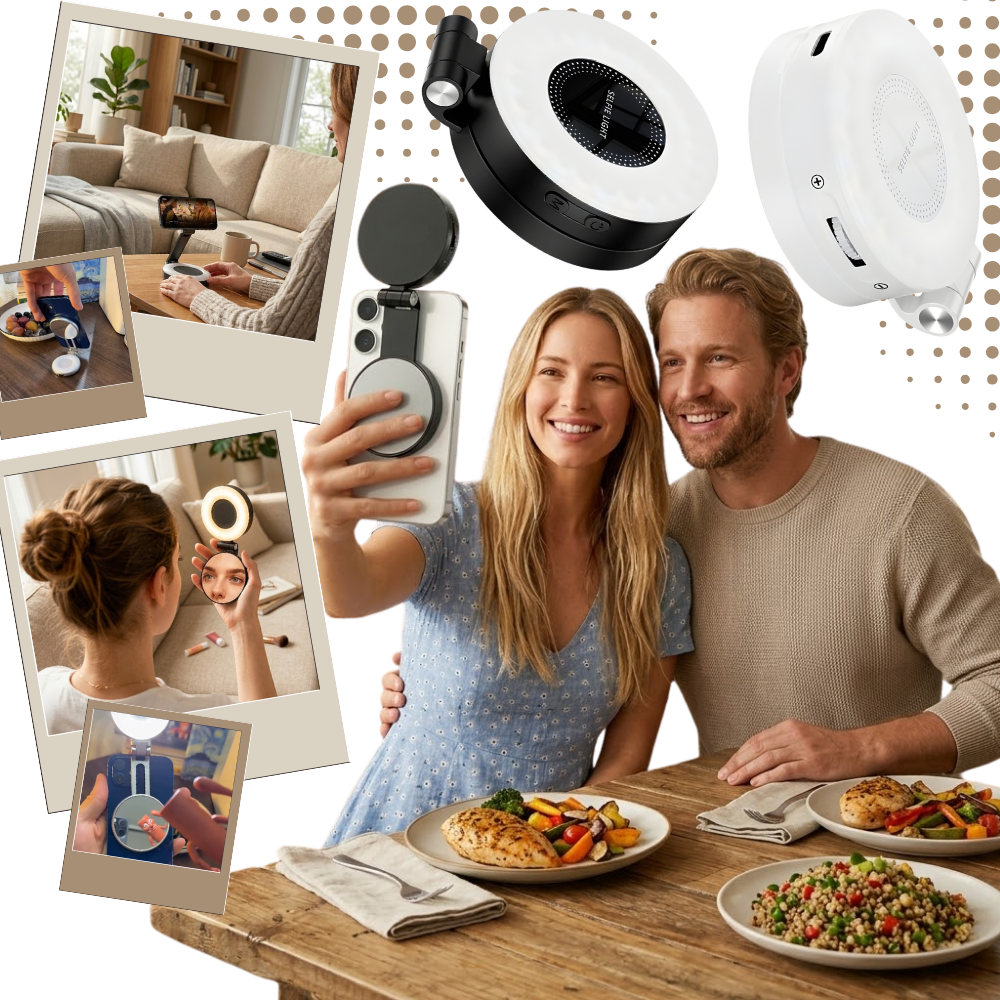 Accessoire d'éclairage polyvalent pour selfies téléphone