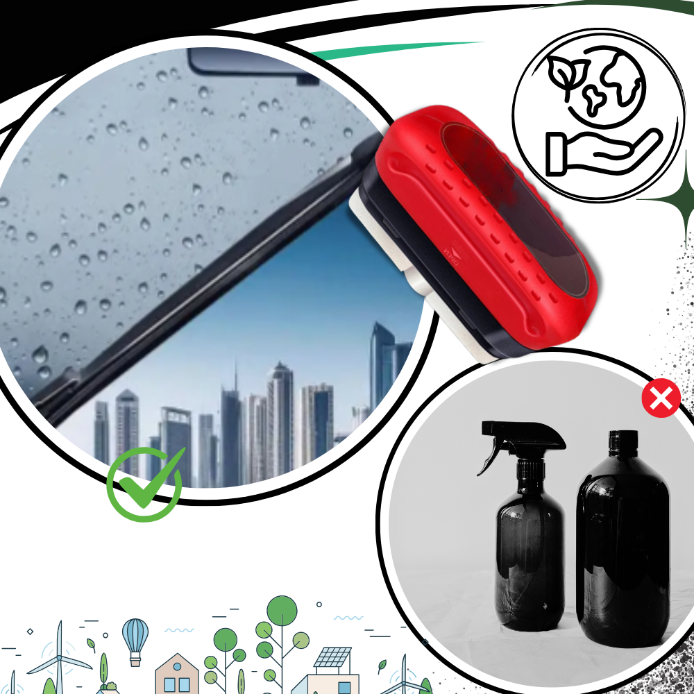 Brosse éponge nettoyante puissante de pare-brise