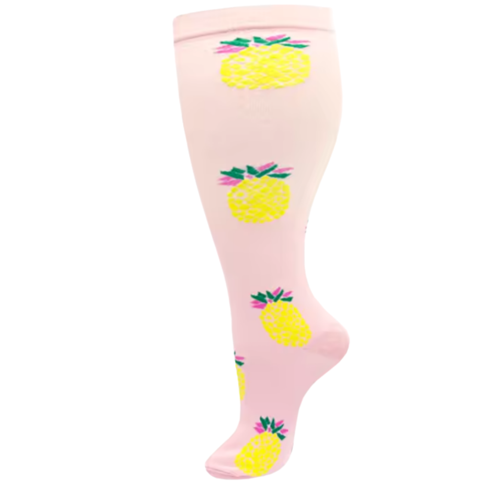 Chaussettes de compression larges et respirantes