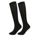 Chaussettes de compression montantes aux genoux avec fermeture éclair